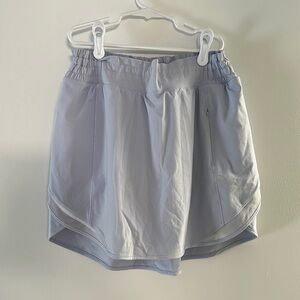 Lululemon Hotty Hot High-Rise Skirt in Pastel Blue Size 8
